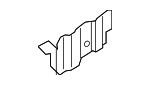 41007431328 - Body: Quarter Panel Reinforcement for Mini Image image