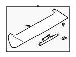 96031FG010NN - Body: Spoiler Assembly for Subaru Image