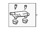 46681T6C305 - Body: Lower Reservoir for Honda Image