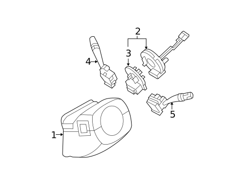 Switches for 2009 Hyundai Santa Fe #0