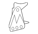 G81E69TBMA - : Lower Extension for Nissan: Rogue Image