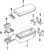 12512143 - : Cup Holder for Buick: Century Image