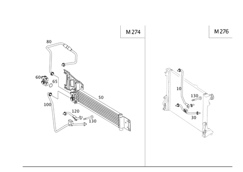 Transmission Cooling for 2012 Mercedes-Benz GLK350 #0