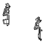 16593F0220 - Belts &amp; Cooling: 2021-2024 Toyota Sienna - Radiator Support Air Deflector for Toyota: Sienna Image