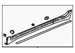 26587215 - Body: Rocker Molding for GM Image