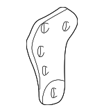 MR249512 - Brakes: ABS Sensor Bracket for Mitsubishi: Montero Image