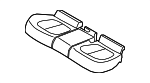 52205A70B74 - Body: Cushion Cover for BMW Image