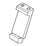 52205A70B78 - Body: Seat Back Cover for BMW Image