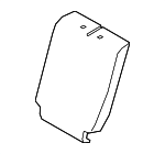 52209493646 - Body: Seat Back Pad for BMW Image