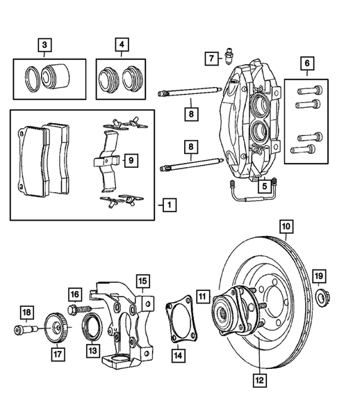 Front Brakes for 2017 Dodge Viper #0