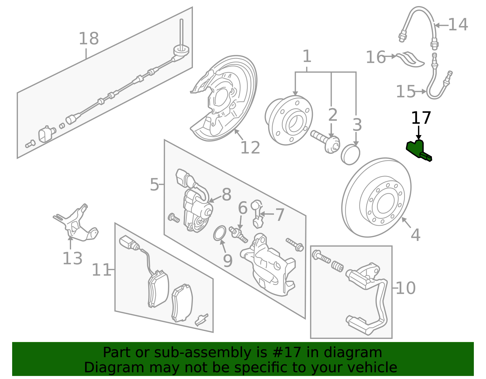 2009-2022 Volkswagen Sensor WHT-003-858-D | vwpartscenter