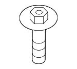 7149323312 - Body: Holder Screw for BMW: 228 xDrive Gran Coupe, 230i, 230i xDrive, 330e, 330e xDrive, 330i, 530i, 530i xDrive, 540i xDrive, 550e xDrive, 740i, 750e xDrive, 760i xDrive, 840i Gran Coupe, 840i xDrive Gran Coupe, i5, i7, iX, M2, M240i, M240i xDrive, M5, M8 Gran Coupe, M850i xDrive Gran Coupe, X1, X2, X3, X4, X5, X6, X7, XM, Z4 Image