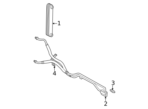 Oil Cooler for 2002 Chevrolet Silverado 1500 #0