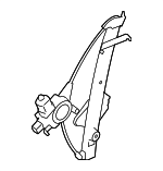 61042SG210 - : Window Regulator for Subaru: Forester Image