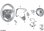 32306860358 - Steering: Sport Steering Wheel, Leather for BMW Image
