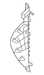 84780N9000NNB - : Side Cover for Hyundai: Tucson Image