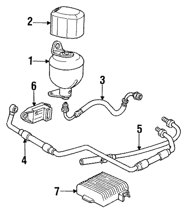37211132043 - Suspension: Pressure Accum for BMW Image