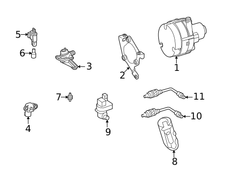 Powertrain Control for 2009 Mercedes-Benz G55 AMG #1