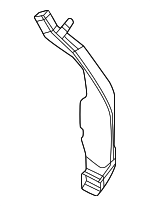 LR153632 - Body: Center Duct for Land Rover: Range Rover Image