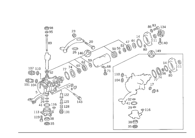 1294603601 - Steering: Steering for Mercedes-Benz Image image
