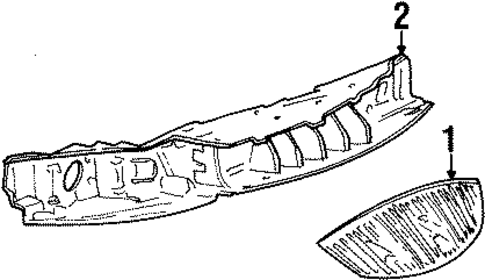 Grille & Components for 2001 Lincoln Town Car #0