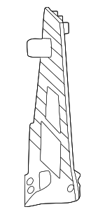 2545458800 - Electrical: Control Module Bracket for Mercedes-Benz: GLC 300, GLC 350e, GLC 43 AMG&amp;reg;, GLC 63 AMG&amp;reg; S E Performance Image image
