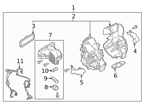 Heater Blower for 2021 Nissan Qashqai #0