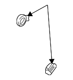 MR404538 - Cooling System: Upper Hose Clamp for Mitsubishi Image