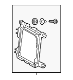 17219452275 - Cooling System: Mount Frame for BMW: 320i, 320i xDrive, 328i, 328i GT xDrive, 328i xDrive, 330e, 335i, 335i GT xDrive, 335i xDrive, 340i, 340i GT xDrive, 340i xDrive, 428i, 428i Gran Coupe, 428i xDrive, 428i xDrive Gran Coupe, 435i, 435i Gran Coupe, 435i xDrive, 435i xDrive Gran Coupe, 440i, 440i Gran Coupe, 440i xDrive, 440i xDrive Gran Coupe, ActiveHybrid 3, M235i, M235i xDrive Image