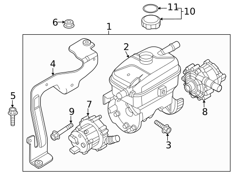 Water Pump for 2023 Kia Niro EV #0