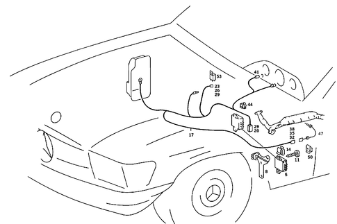 Overheat Warning Indicator for 1986 Mercedes-Benz 560SL #0