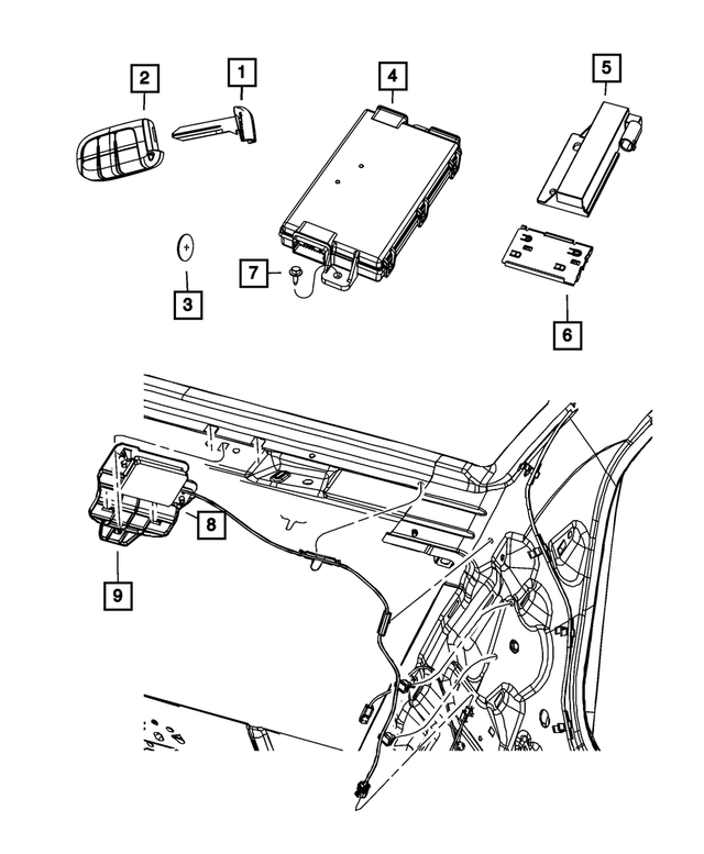 « 5026796AH –  : Moyeu Recepteur pour Mopar Image »