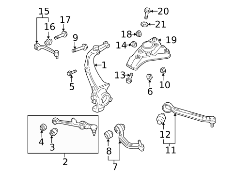 Suspension Components for 2007 Audi A8 Quattro #0