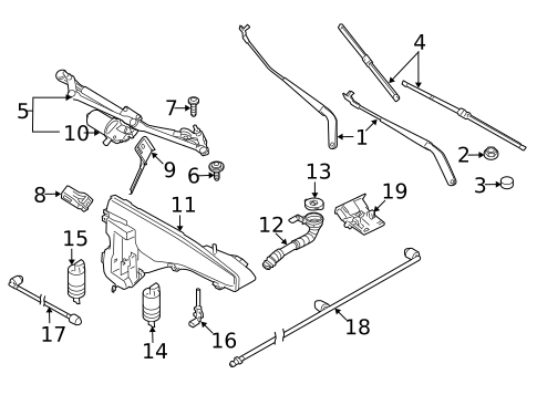 Wipers for 2018 BMW X6 #0