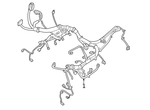 Wiring Harness for 2018 Nissan NV2500 #0