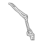 63320T5RA01ZZ - Body: Rear Pillar Reinforced for Honda: Fit Image