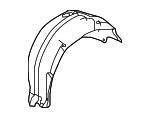 74590T5RA00 - : 2018-2020 Honda Fit - Fender Assembly L Rear (Inner) for Honda: Fit Image