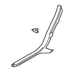 8E0867767A4PK - Body: Lower Quarter Trim for Audi: A4, A4 Quattro, RS4, S4 Image