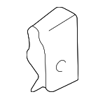 8E0867949 - Body: Upper Quarter Trim U-Nut for Audi: A4, A4 Quattro, RS4, S4 Image