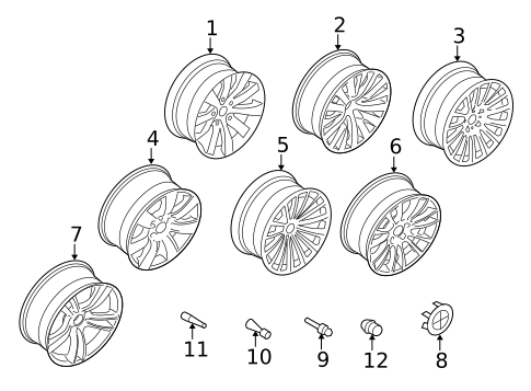 Wheels & Trim for 2015 BMW 740Ld xDrive #0