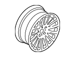 36116775405 - Suspension: 2009-2016 BMW - Wheel Alloy for BMW: 535i GT, 535i GT xDrive, 550i GT, 550i GT xDrive, 740i, 740Ld xDrive, 740Li, 740Li xDrive, 750i, 750i xDrive, 750Li, 750Li xDrive, 760Li, ActiveHybrid 7 Image