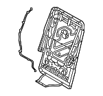 89410P2501 - Body: Seat Back Frame for Kia: Sorento Image