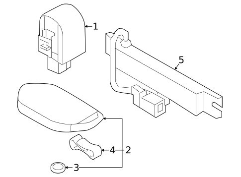 Keyless Entry Components for 2025 Kia EV9 #0