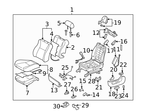 Power Seats for 2005 Toyota Solara #0