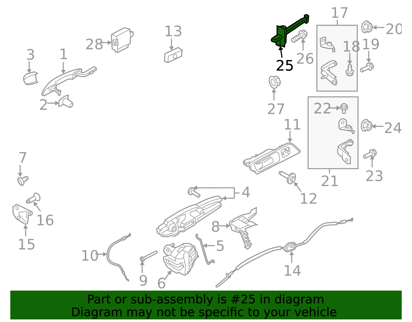 For Ford Mustang 2005-2012 2013 2014 New Left or Right Door Check 6R3Z6323552AA