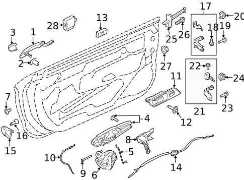 Door for 2023 Ford Mustang #2