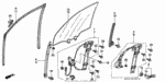 90126SS0000 - Body/Air Conditioning: BOLT-WASHER (6X16) for Honda Image