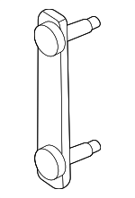 68340530AA - Body: Retainer Plate for Jeep: Gladiator, Wrangler Image