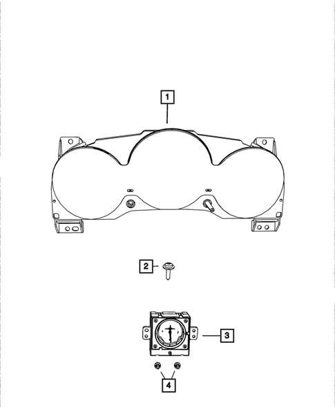 Instrument Panel Cluster for 2010 Chrysler Sebring #0
