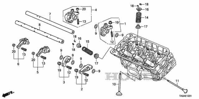 Valve - Rocker Arm (FR.) (V6) for 2012 Honda Accord #0